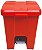 Lixeira Plastica Quadrada c/ Pedal 15L - JSN P15 - Imagem 6