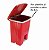 Lixeira Plastica Quadrada c/ Pedal 30L - JSN P30 - Imagem 1