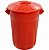 Lixeira Plastica Redonda c/ Tampa 40L - JSN CR40 - Imagem 7