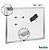 Quadro Branco Magnetico Moldura de Aluminio - CORTIATE - Imagem 1