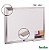 Quadro Branco NÃO Magnetico Moldura de Aluminio- CORTIATE - Imagem 1