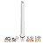 Antena LTE/5G omnidireccional, 617-3800 MHz, 9dBi - Imagem 1