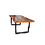 Mesa de Jantar com Pé de Ferro - Imagem 2