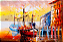 Quadro decorativo - Pintura de Barco Atracado - Imagem 2