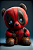 Quadro decorativo - Deadpool urso de pelúcia - Imagem 2