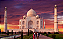 Quadro decorativo - Paisagem Taj Mahal ao anoitecer - Imagem 2