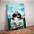 Quadro decorativo - Kung Fu Panda Po e os Bolinhos de Arroz - Imagem 1