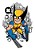 Quadro decorativo - Funko Marvel Wolverine X-Men - Imagem 4