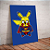 Quadro decorativo - Funko Anime DC- Pikachu Superman - Imagem 1