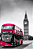 Quadro decorativo - Ônibus Londrino destacado em vermelho - Imagem 2