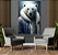 Quadro decorativo - Urso polar fashion - Imagem 3