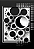 Quadro decorativo - Arte abstrata minimalista preto e branco - Imagem 2