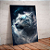 Quadro decorativo - Arte digital Tigre alma selvagem - Imagem 1