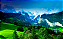 Quadro decorativo - Vista panorâmica das montanhas - Imagem 2
