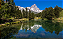 Quadro decorativo - Lago Stellisee com Vista do Matterhorn - Imagem 2