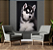 Quadro decorativo - Cachorro filhote de Husky Siberiano - Imagem 3