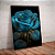 Quadro decorativo - Flor rosa azul - Imagem 1