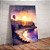 Quadro decorativo - Pôr do sol na praia - Imagem 1