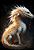 Quadro decorativo - dragão albino flamejante - Imagem 2