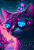 Quadro decorativo -Gato roxo com óculos antigos - Imagem 2