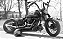 Quadro decorativo - Moto Harley Davidson em preto e branco - Imagem 2