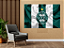 Quadro decorativo - Bandeira do Coritiba Foot Ball Club - Imagem 3