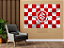 Quadro decorativo - Sport Club Internacional estilo backdrop - Imagem 3