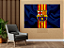 Quadro decorativo - Futbol Club Barcelona brasão - Imagem 1