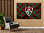 Quadro decorativo - Brasão Fluminense estilo backdrop - Imagem 3