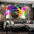 Quadro decorativo - gorila colorido estilo DIY - Imagem 3
