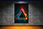 Quadro decorativo - Triângulos coloridos estilizados - Imagem 4