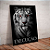 Quadro decorativo - Tigre branco "Execução" - Imagem 1