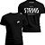 Camiseta Preta Always Stay Strong Casual 100% Algodão - Imagem 1