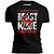 Camiseta Preta Beast Mode Casual 100% Algodão - Imagem 3