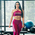 Conjunto Top Legging Fitness Zero Transparência - Imagem 1