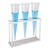 Kit Cone de Imhoff de Acrílico 1000ml + Suporte com Capacidade Para 3 Cones - Imagem 7