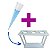 Kit Cone de Imhoff de Acrílico 1000ml + Suporte com Capacidade Para 3 Cones - Imagem 1