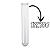 250 Tubo de Ensaio de Vidro 13x100mm + 10 Estante Rack 13mm - Imagem 6