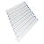 250 Tubos De Ensaio Vidro 12X75MM + 250 Tampa Incolor - Imagem 2