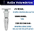 Balão Volumétrico Vidro com Rolha de Polietileno 1 ml - Combo com 10 Peças - Imagem 3