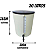 Barrilete em PVC - 20 Litros - Imagem 3