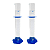 Combo 2 Provetas de Vidro Boro 3.3 Base Hexagonal Plástico - Volume: 250ml - Imagem 1