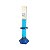 Combo 5 Provetas de Vidro Boro 3.3 Base Hexagonal Plástico - Volume: 250ml - Imagem 3