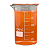 Combo com 3 Copo Bequer de Vidro Boro 3.3 Forma Alta (Berzelius) Graduado: 100ml - Imagem 1