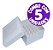 Combo com 5 Caixas Papelão para 36 Tubos Criogênicos de 5ml - Rack de Fibra de Papelão Revestida para até 36 Criotubos d - Imagem 1