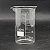 Combo com 5 Copo Bequer de Vidro Boro 3.3 Forma Alta (Berzelius) Graduado: 100ml - Imagem 2