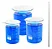 Copo Becker 100ml, 150ml E 250ml + Bastão De Vidro 300x08 - Imagem 1