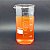 Copo Bequer de Vidro Boro 3.3 Forma Alta (Berzelius) Graduado: 1000ml - Imagem 1