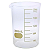 Copo Bequer de Vidro Boro 3.3 Forma Baixa (Griffin) Graduado: 2000ml - Imagem 1