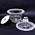 Dessecador Completo com Tampa Luva e Placa de Porcelana Perfurada - 150mm - Imagem 2